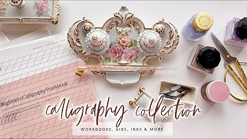 MY CALLIGRAPHY COLLECTION | WORKBOOKS, NIBS, INKS & MORE | Charmaine Dulak
