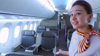 INSIDE THE WORLD'S ONLY PRIVATE BOEING 787!COST $2.2 MILLION