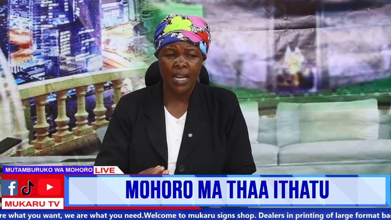 MOHORO MA THAA ITHATU NA WANJIKU WA KAMAU