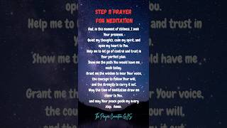 Full Find Deep Peace With This Powerful Step 11 Prayer Meditation Update