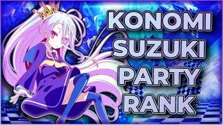 Top Konomi Suzuki Anime Songs! (PARTY RANK)