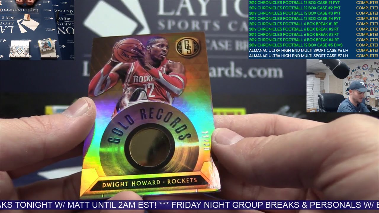 2014 15 Gold Standard NBA 1 Box Break for Steven H