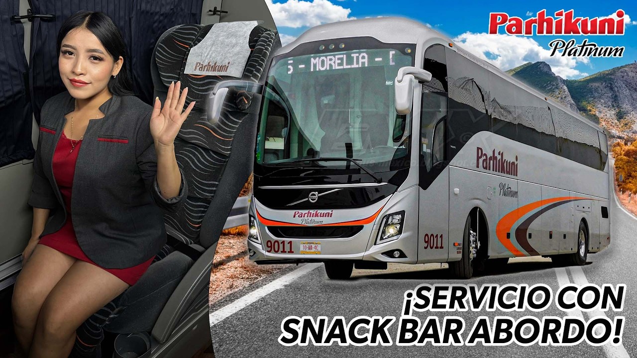 ¡Viajé en un autobus con SOBRECARGO ABORDO! | Lujo en carretera con Parhíkuni Platinum | RussoBusman