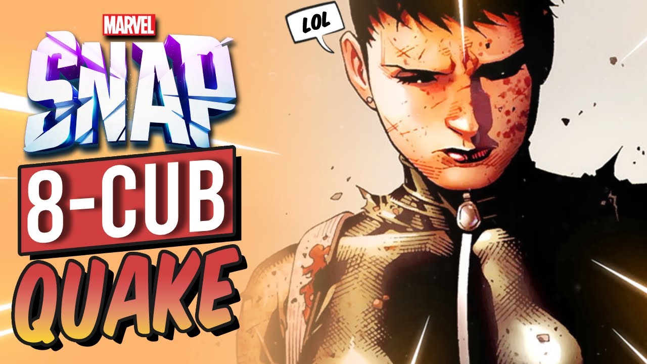 🔞QUAKE LA CARRY - DECK SHIELD - MARVEL SNAP FR