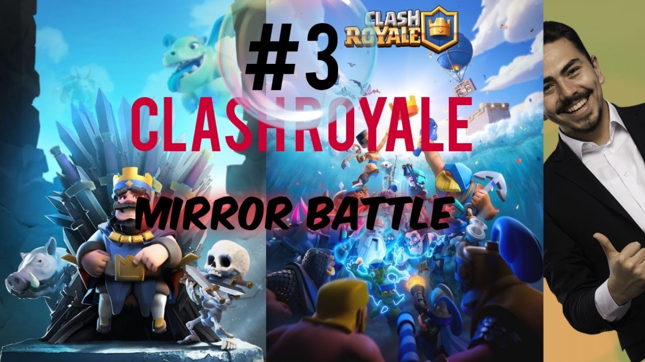 THAT WAS CLOSE! [CLASH ROYALE MIRROR BATTLE] - YouTube