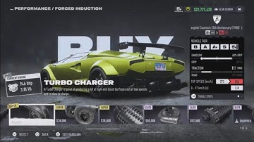 Need For Speed Unbound | S+ class build | Lamborghini Countach 25th Anniversary (1988)