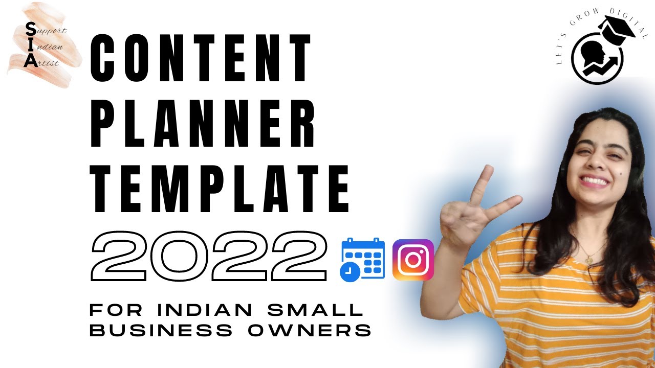 Instagram Content Calendar for Small Business Owners 2022 (+ Free Template)
