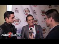 Roberto Duran habla de su salon de la fama induccion y su momento más memorable en las vegas