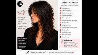 🐺✂️ THE AMAZING WOLF CUT — DO IT YOURSELF!