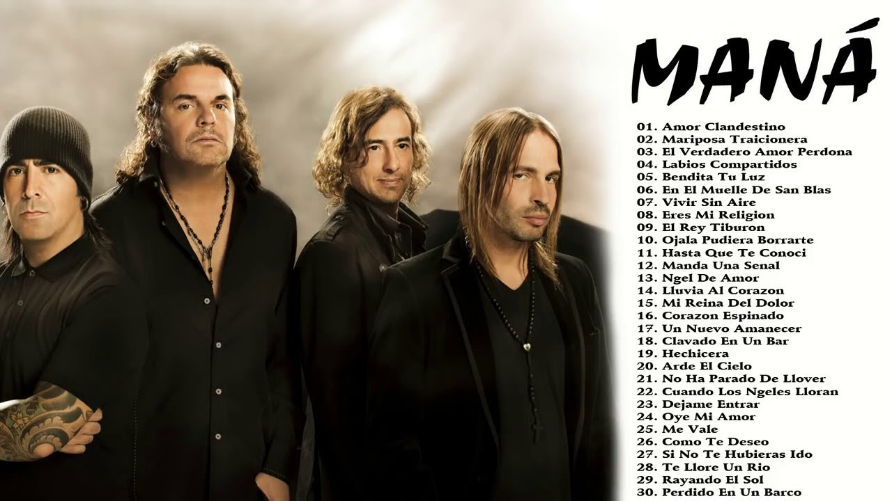 mana tour canciones