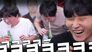 만취한 이상호 감스트와 레전드 분수쇼ㅋㅋㅋ