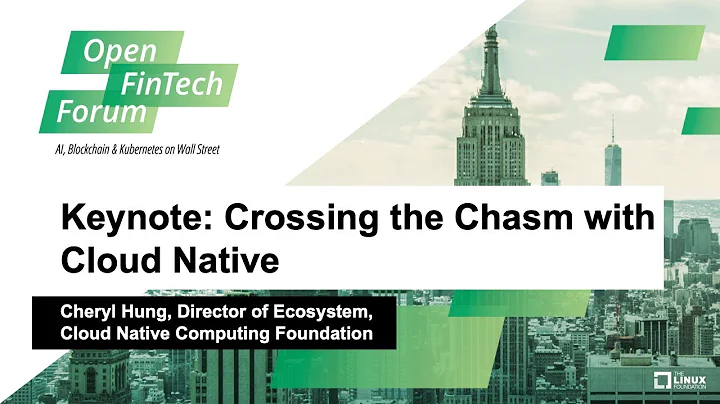 Keynote: Crossing the Chasm with Cloud Native - Cheryl Hung, Dir of Ecosystem, CNCF - DayDayNews