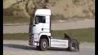 Driffting con un camion!!!