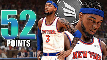 NBA 2K23 MyCAREER #3 - 52 POINTS COMBINED!