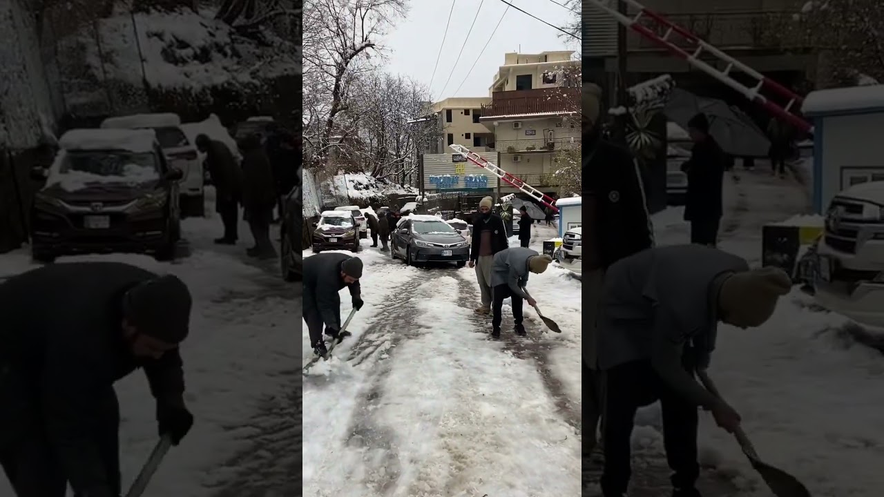 Murree snowfall 2023☃️|