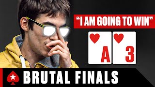 INSANE Hands that ENDED a final ♠ PokerStars