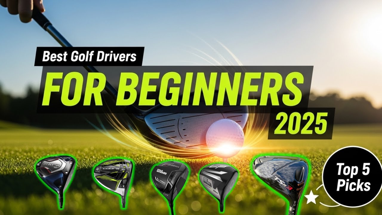 5 Best Golf Drivers for Beginners 2025 (Hit Straighter & Longer!)