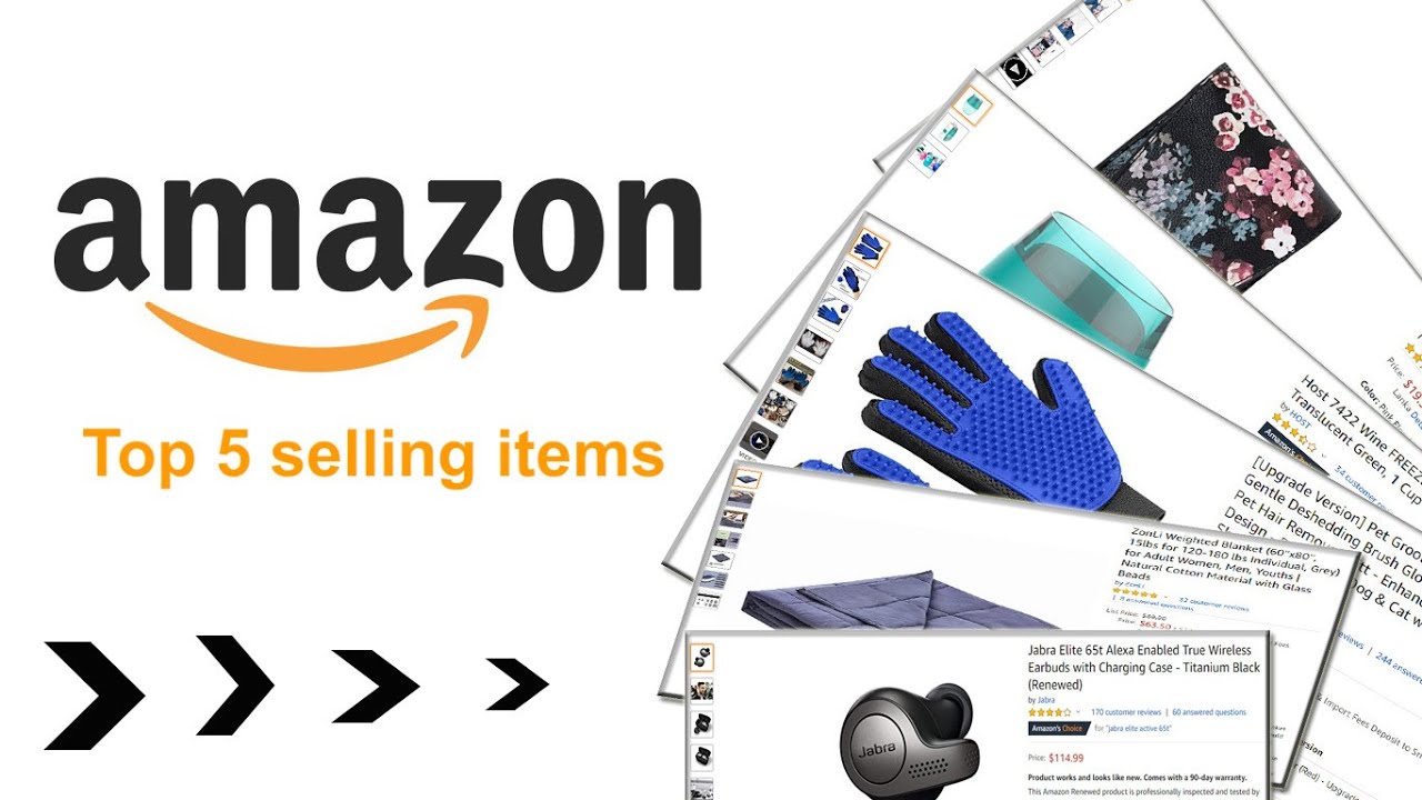 Top 5 | Best selling items | Amazon