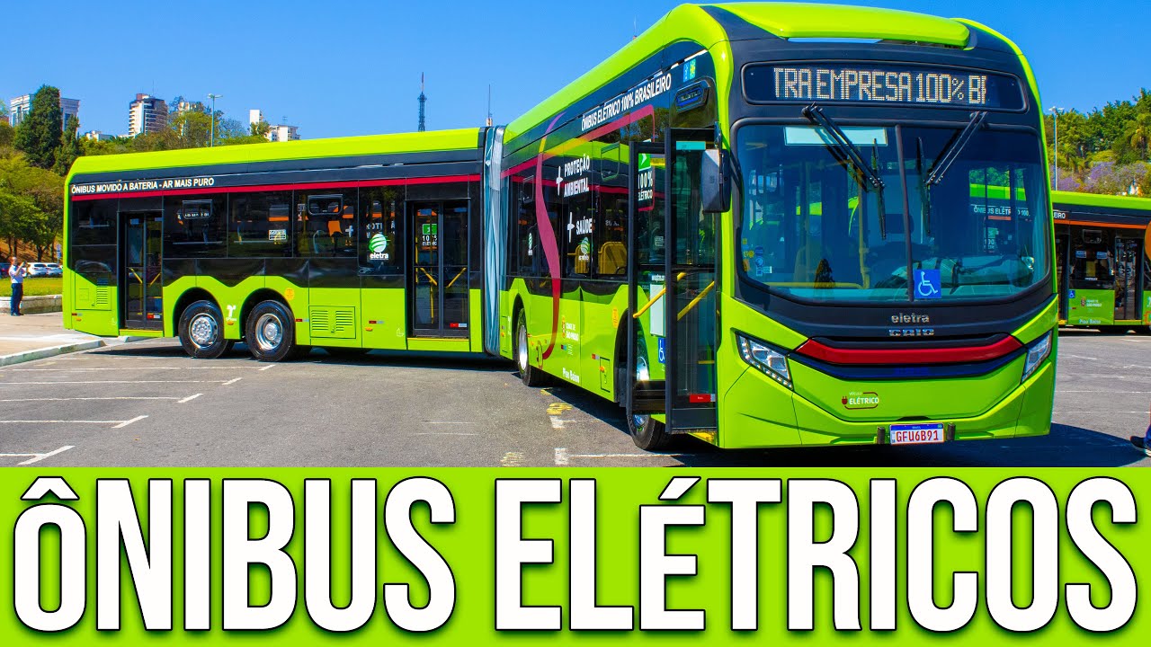 Entrega de 50 Novos Ônibus Elétricos Movidos a Bateria em São Paulo - Eu Fui Conferir 