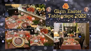 Glam Easter Tablescape Collab 2022