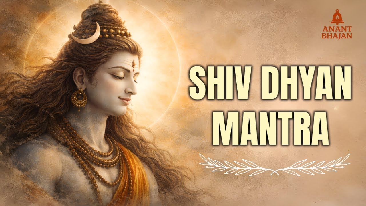 Shiv Dhyan Mantra 2026 | Powerful Shiva Mantra for Calm Mind & Spiritual Energy | Anant Bhajan