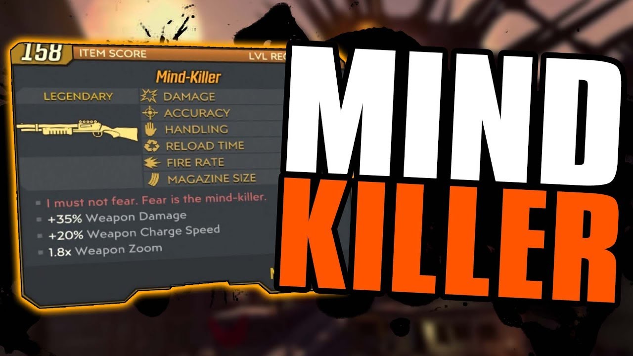 Borderlands 3 - Mind Killer - Legendary Weapon Guide! 