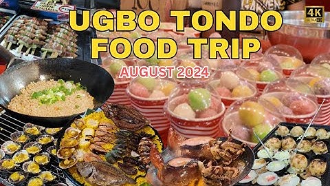 [4K] UGBO TONDO FOOD TRIP | Discover Manila