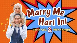 Aman Aziz & Nisha Haque - Marry Me Hari Ini [ Official Pre-Wedding Video ]