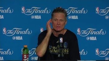 Steve Kerr NBA Finals Game 5 Press Conference