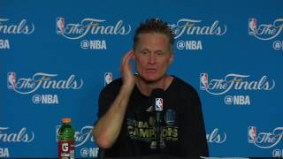Steve Kerr NBA Finals Game 5 Press Conference