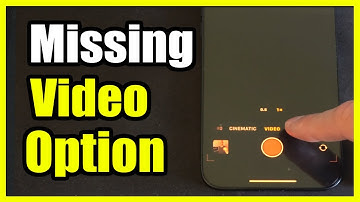 How to Fix When there is no VIDEO Options under camera on the Iphone (Easy Tutorial)