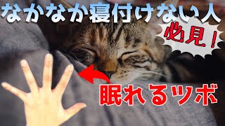 【安眠】睡眠障害に効く ツボ＆リンパマッサージ