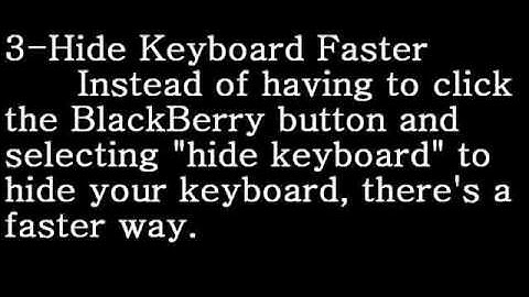 Blackberry Storm and Storm 2 Tips & Tricks.wmv