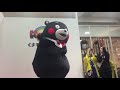 くまモン　ハピバ最終ステージ皆さん４日間ありがとう！しめは館長に・・・・２０１９，０３，１２