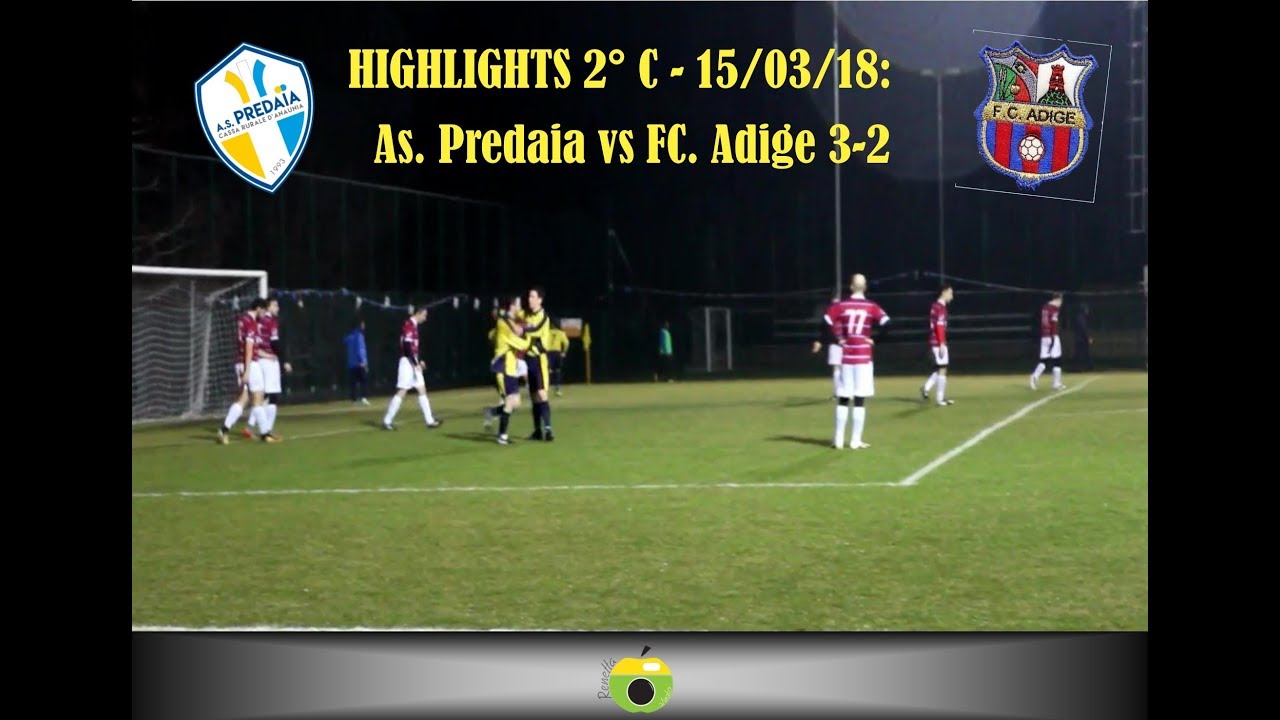 HIGHLIGHTS PARZIALI: AS. Predaia vs Fc. Adige 3-2