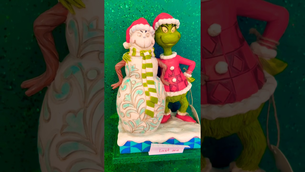 GRINCH CHRISTMAS DECORATIONS!! 