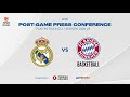Post-game Press Conference | Real Madrid - Bayern Múnich | Play - In EuroLeague