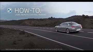 How to Park your BMW by Remote Control