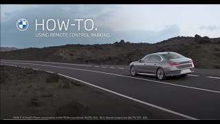 How to Park your BMW by Remote Control