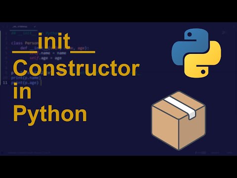 __init__ Constructor in Python | Python Examples | Python Coding Tutorial | Python Coding Interview