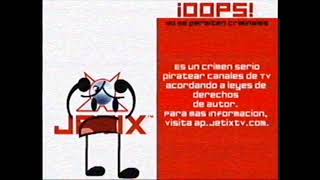 [FALSO] Pantalla anti pirateria de Jetix (Latinoamerica, 2006, extremadamente raro, Resubido)