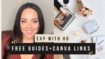 KV Core Free Guides + Canva website!