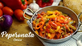 Peperonata / Riquísima Guarnición de Pimientos Estofados / Receta Vegana /Vegetariana