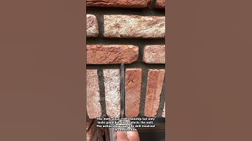 How Brick Walls Get a Perfect Finish