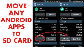 How to move unmovable apps from your mobile phone to SD card (Rooted device) | Tech Tips & Tricks