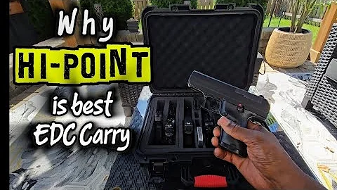 The #1 Reason Hi Point is my Favorite EDC gun in my collection