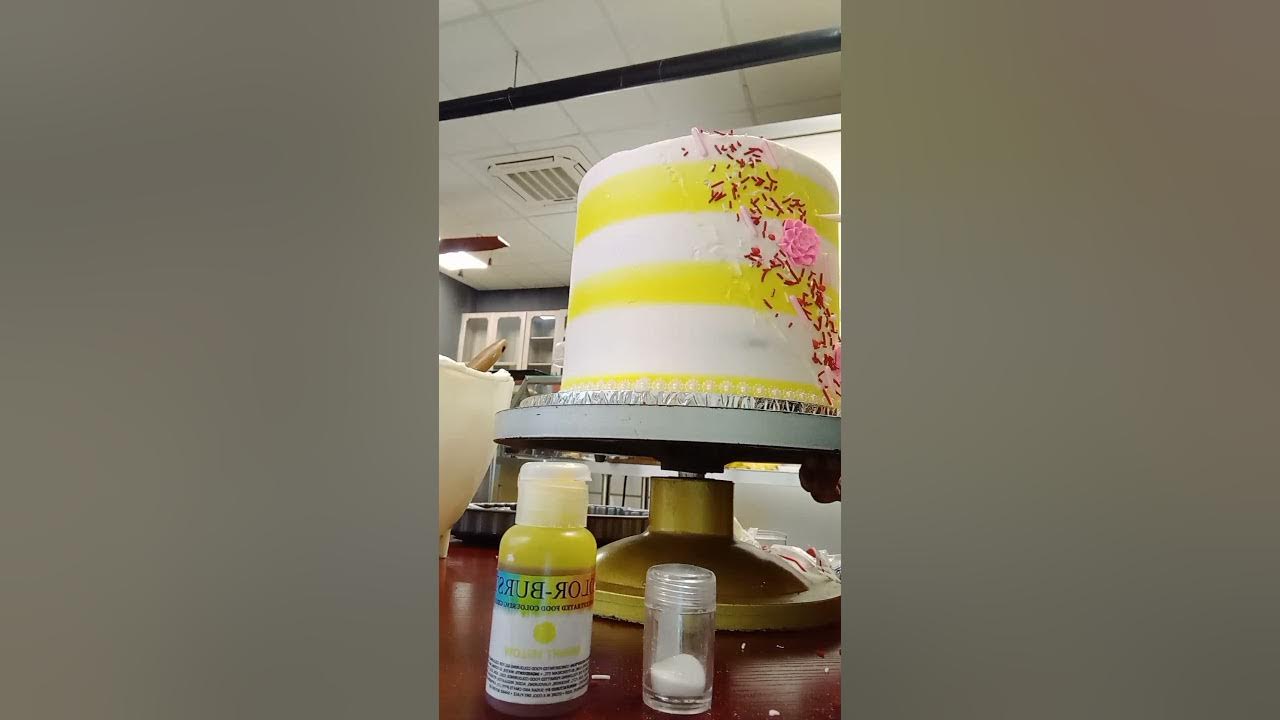 How to decorate your cake with fino whip YouTube