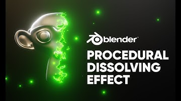 How To Create A Procedural Dissolve Effect In Blender 3.0