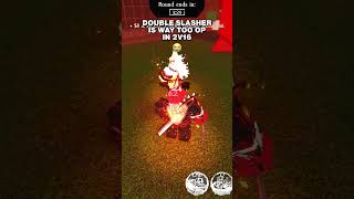 Slasher Sugar Coating Double Trouble😭| Roblox Forsaken | #roblox#forsaken#robloxforsaken#funny