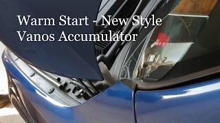 BMW E39 M5 - New Vanos Pressure Accumulator Before/After